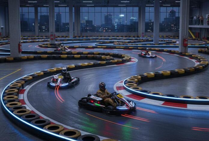 JP Performance baut Kartbahn