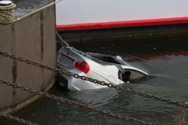 PKW im Rhein bei Mainz | Foto: BYC-News