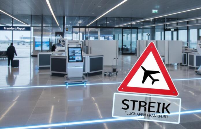 Streik am Frankfurter Flughafen