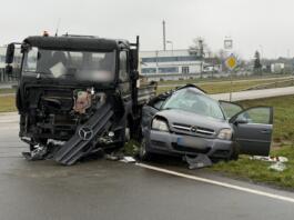 Unfall in Gensingen