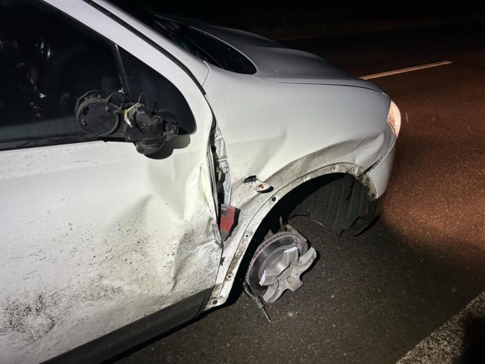 Unfallflucht auf der B41