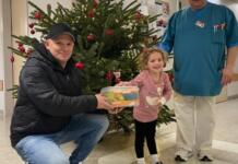 Feuerwehr Bad Kreuznach besucht die Kinderstation der Diakonie