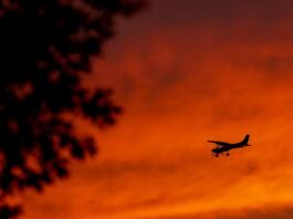 Messflugzeuge über Wiesbaden