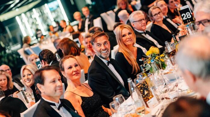 55. Ball des Sports mit Jürgen Klopp, Fritz Fischer und Gerd Schönfelder