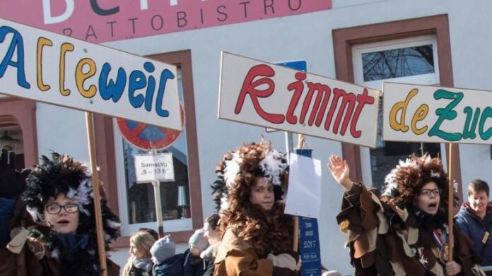 Fastnachtsumzug in Gernsheim Fastnachtsumzug in Gernsheim