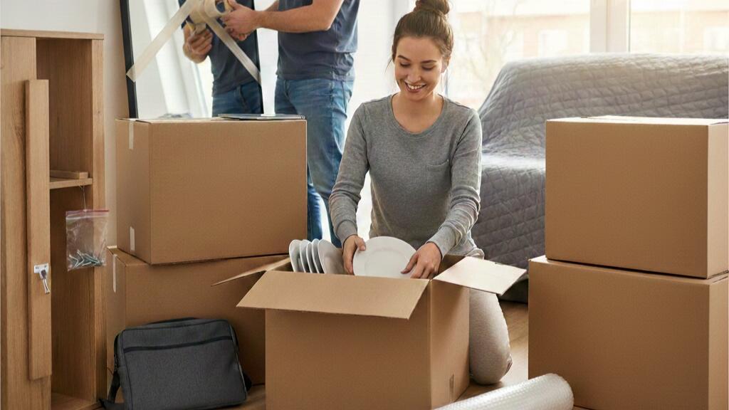 stressfrei umziehen, Umzugskisten, packen
