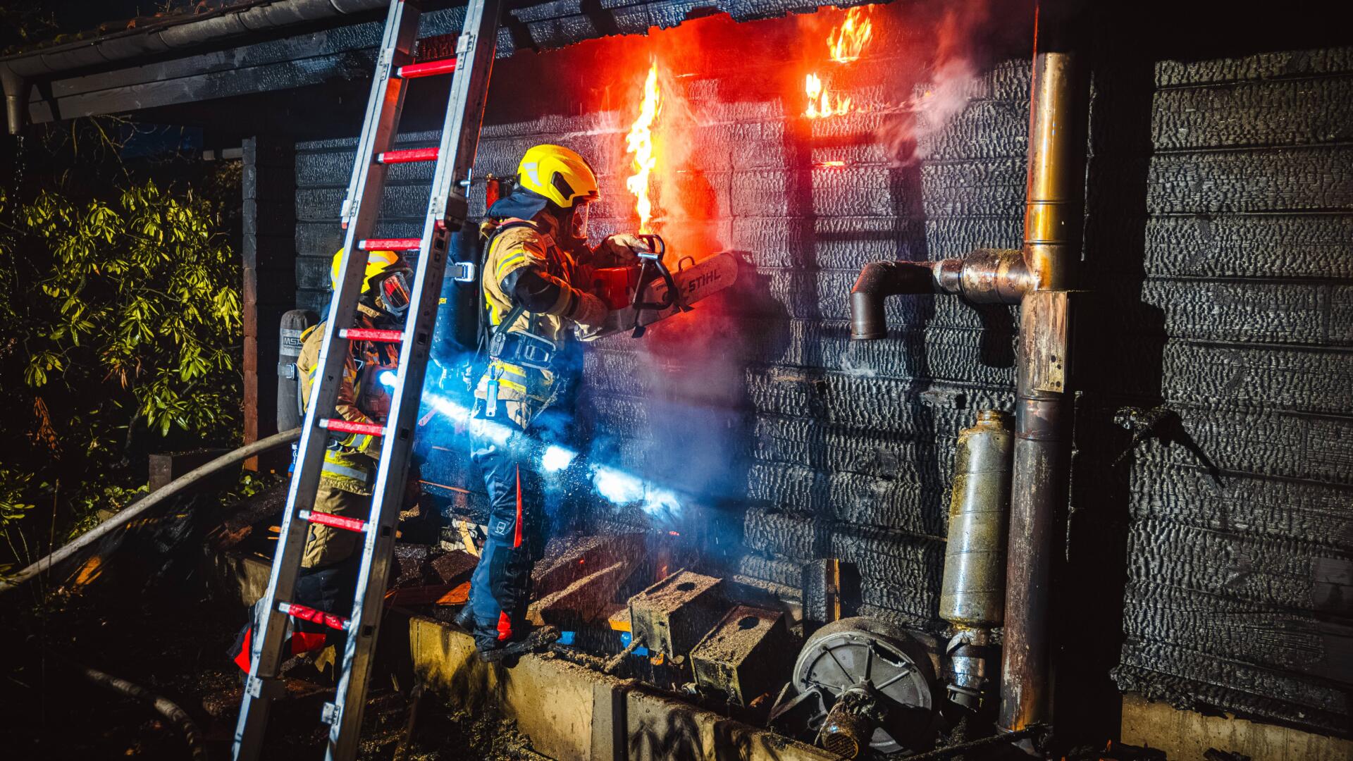 Großeinsatz der Rettungskräfte im Saunapark Epe
