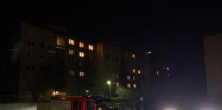 Mainzer Feuerwehr im Stadtteil Hartenberg-Münchfeld im Einsatz