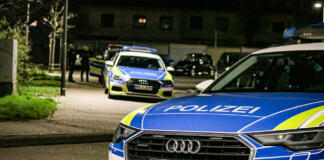 Polizeieinsatz in Mombach