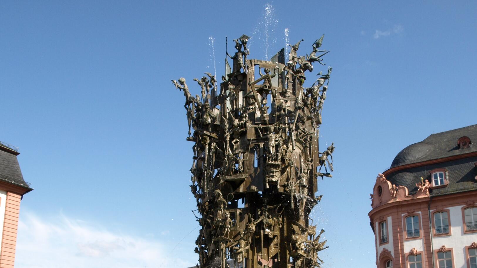 Fastnachtbrunnen Mainz Mainzer Senior