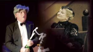 Margit sponheimer präsentiert dinner for one am 01. März Margit sponheimer