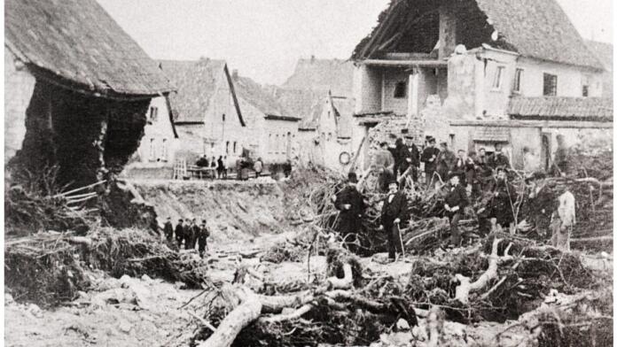 Naturkatastrophe in Heidesheim