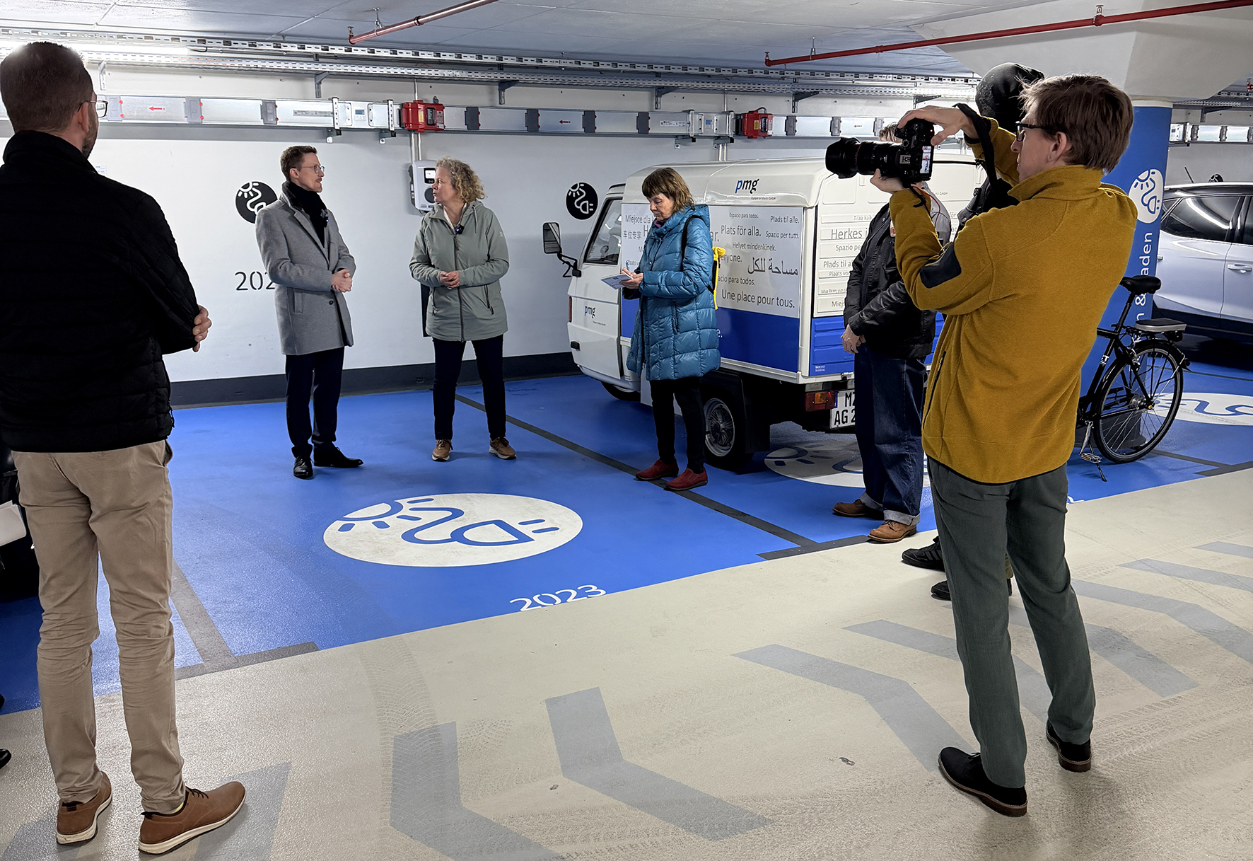 Neue E-Ladestationen im Mainzer Parkhaus Rathaus