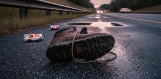 Schuhe auf der A60