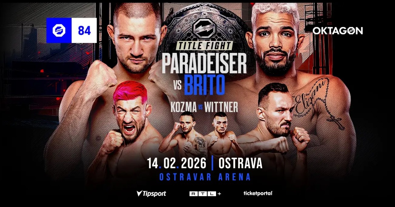 Foto: Oktagonmma.com Oktagon 84: MMA-Spitzensport am Valentinstag in Ostrava