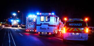 Unfall auf der Pariser Straße