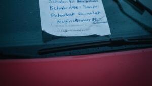 Unfall auf der pfingstwiese