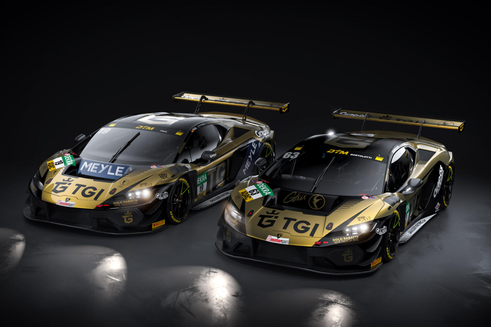 DTM: TGI Team by GRT greift mit neuem Lamborghini und Ex-Champion an