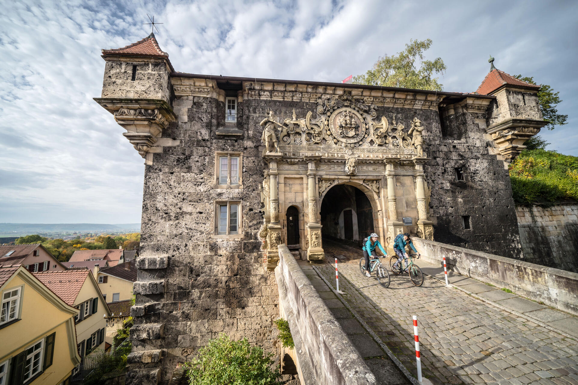 Radfahren am Früchtetrauf