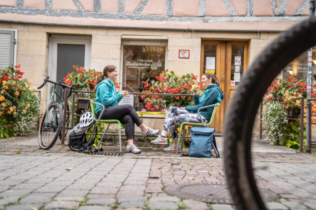 Radfahren am fr&uuml;chtetrauf