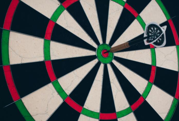 Dartscheibe, Spiel, Teamevent