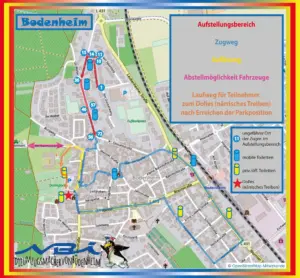 Fastnachtsumzug in bodenheim am 14. Februar Zugstrecke bodenheim