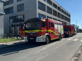 Brand im Helmholtz-Institut in Mainz | Foto: BYC-News
