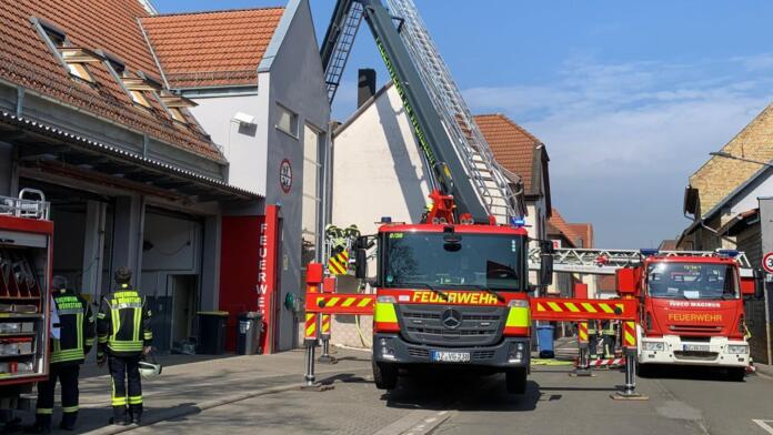 Brand in Wallertheim