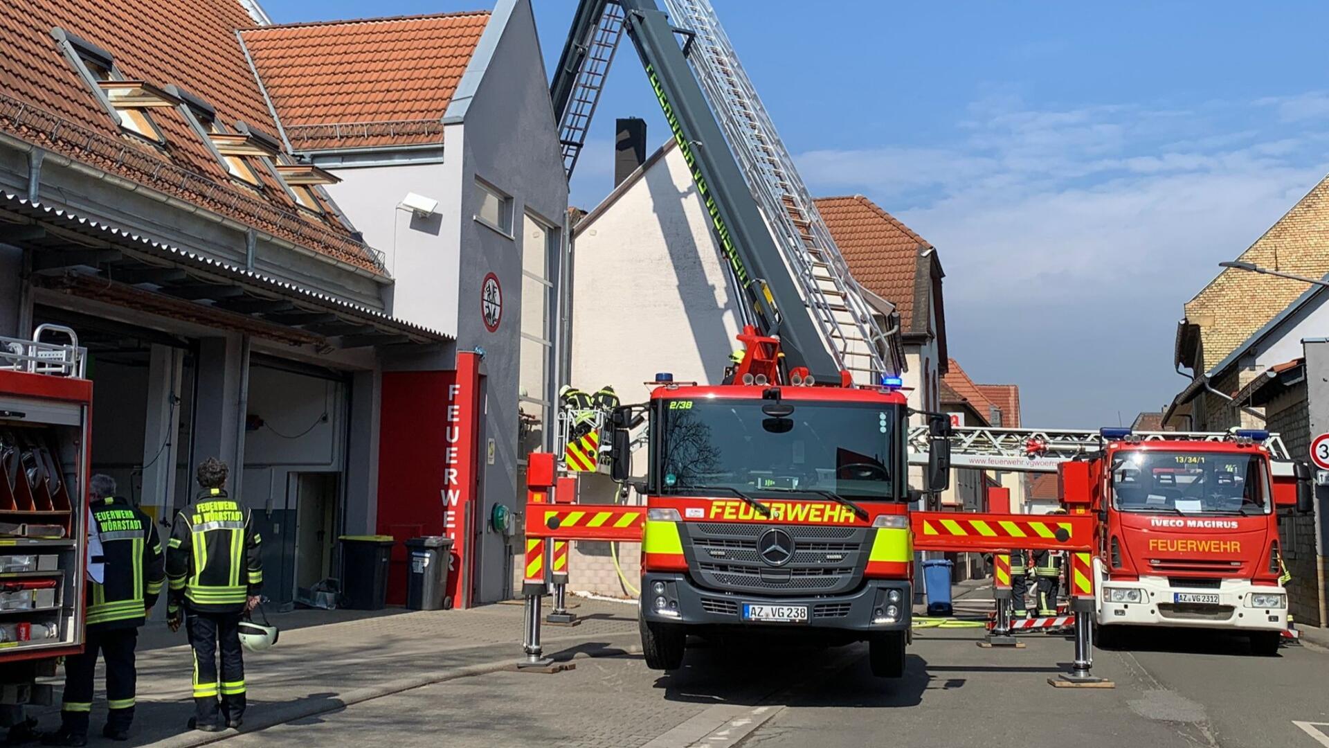 Brand in Wallertheim