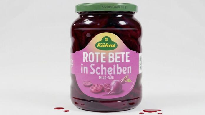 Bundesweiter Rückruf bei Kühne für Rote Bete Bundesweiter Rückruf bei Kühne für Rote Bete