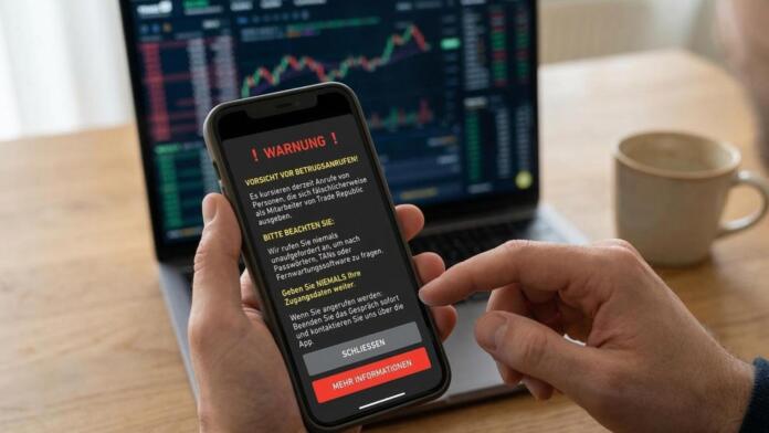 Die Maschen beim Trade Republic Betrug über Telefon