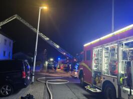 Feuer in Mainz-Ebersheim | Foto: BYC-News | Thorsten Lüttringhaus