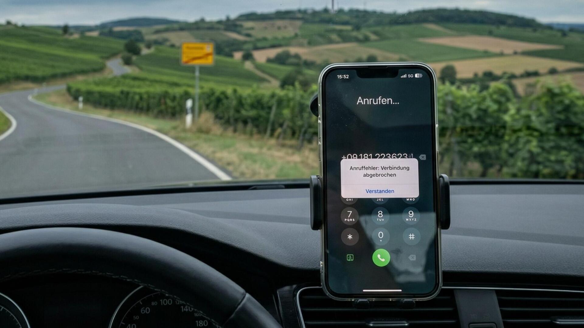 Handyempfang in Rheinhessen - Wenn volle Balken zur Illusion werden