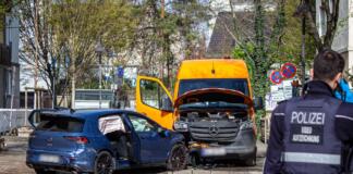 Schwerer Unfall in der Mainzer Neustadt