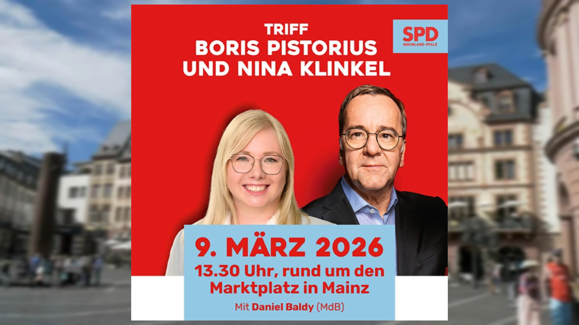 Nina Klinkel und Boris Pistorius