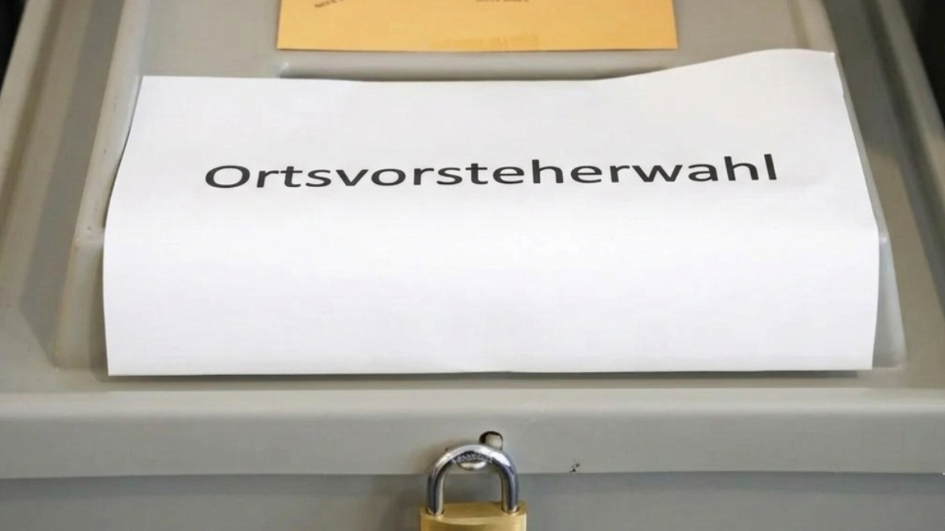 Ortsvorsteherwahl Mainz-Gonsenheim