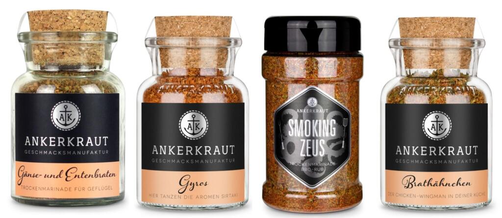 Rückruf von ankerkraut gewürzen wegen metallstücken Rückruf von ankerkraut