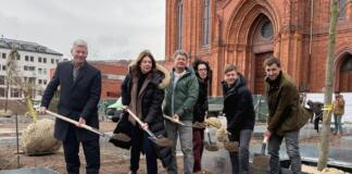 Schlossplatz in Wiesbaden