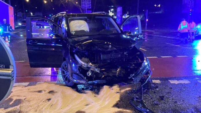 Unfall am Kurt-Schumacher-Ring