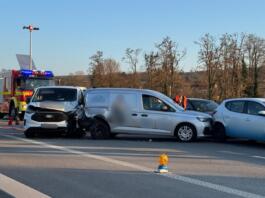 Unfall auf der A60 bei Heidesheim | Foto: BYC-News