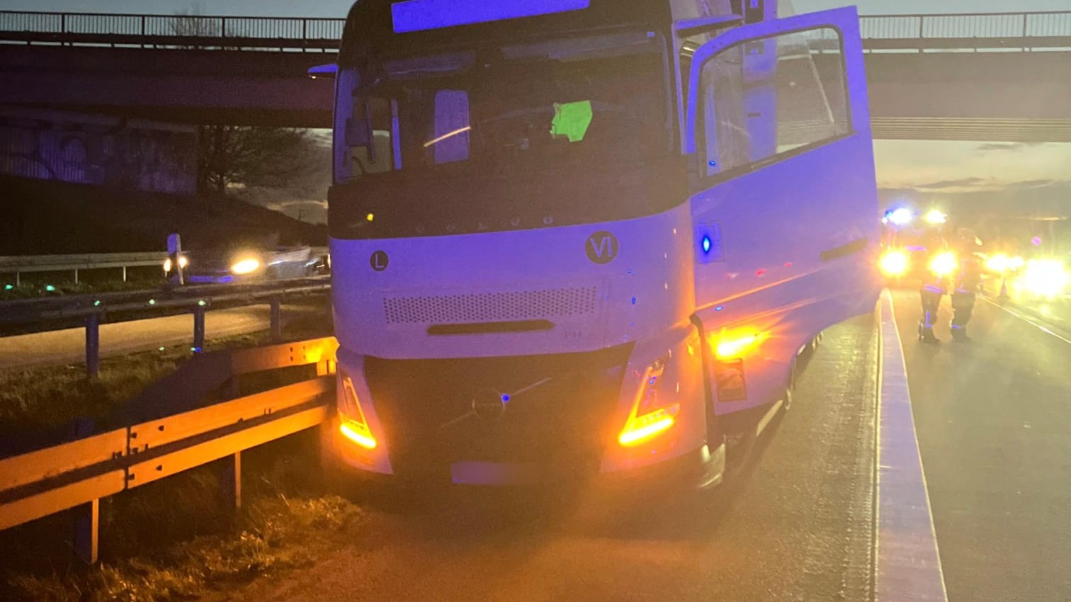 Unfall auf der A66 Unfall auf der A66