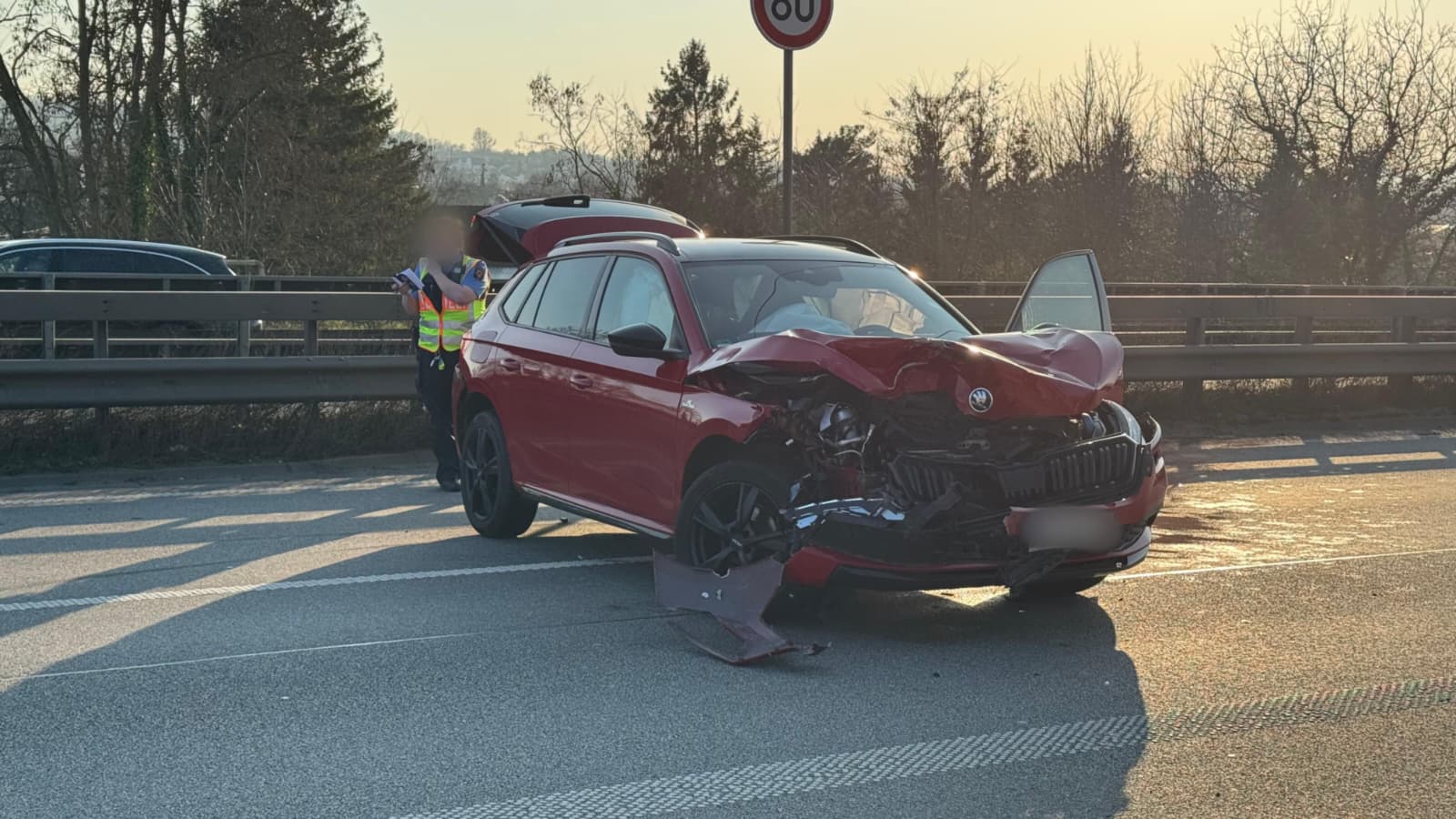 Unfall bei Heidesheim | Foto: BYC-News