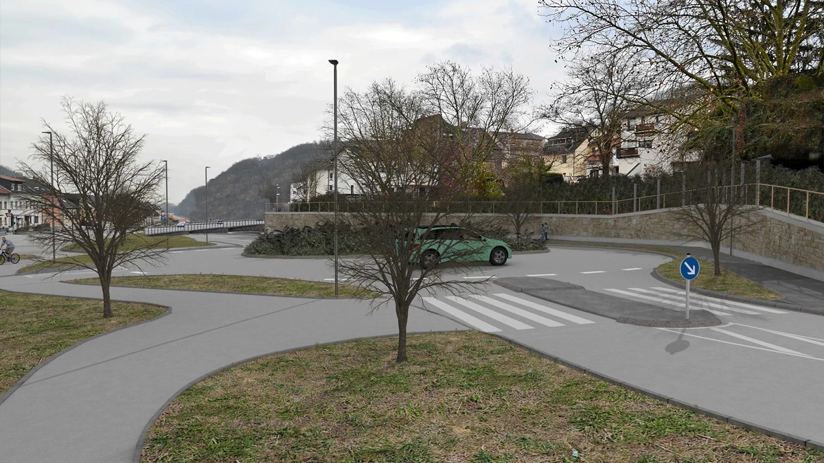 B9 wird teilweise gesperrt - Bauphase 3 in Bingerbrück