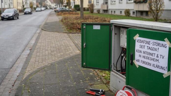 Vodafone Störungen Kunden in Heidesheim verlieren die Geduld