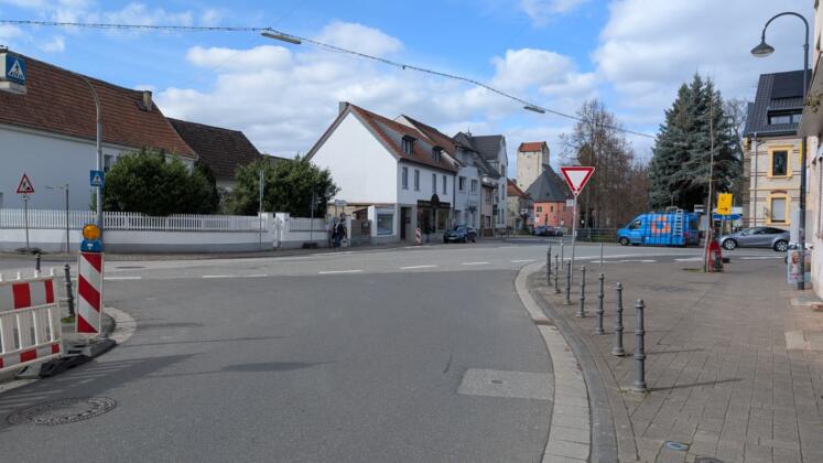 Vollsperrung in heidesheim