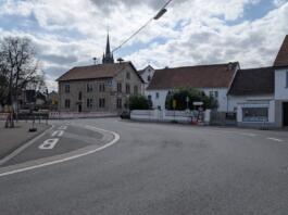 Vollsperrung in Heidesheim