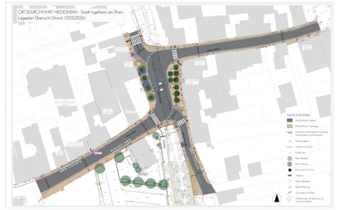 Vollsperrung in heidesheim