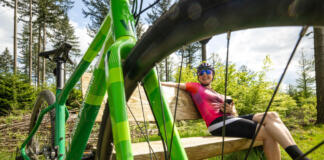 Gravelbike im Wiedtal