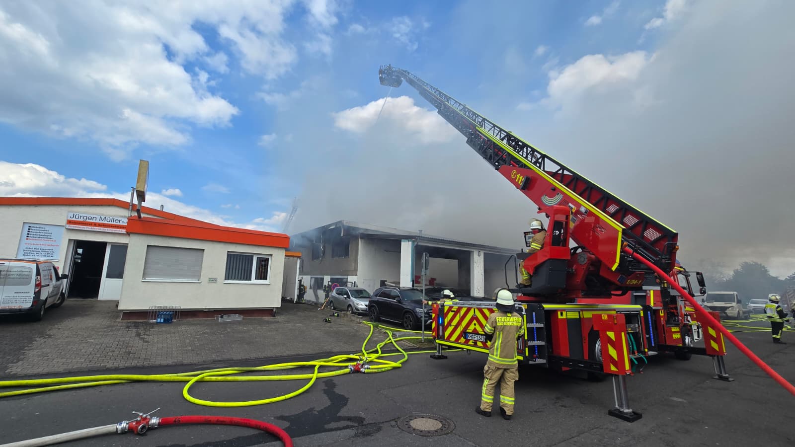 Brand in Bad Kreuznach | Foto: BYC-News | Thorsten Lüttringhaus