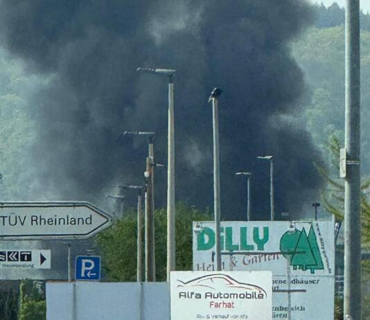 Brand in Bad Kreuznach